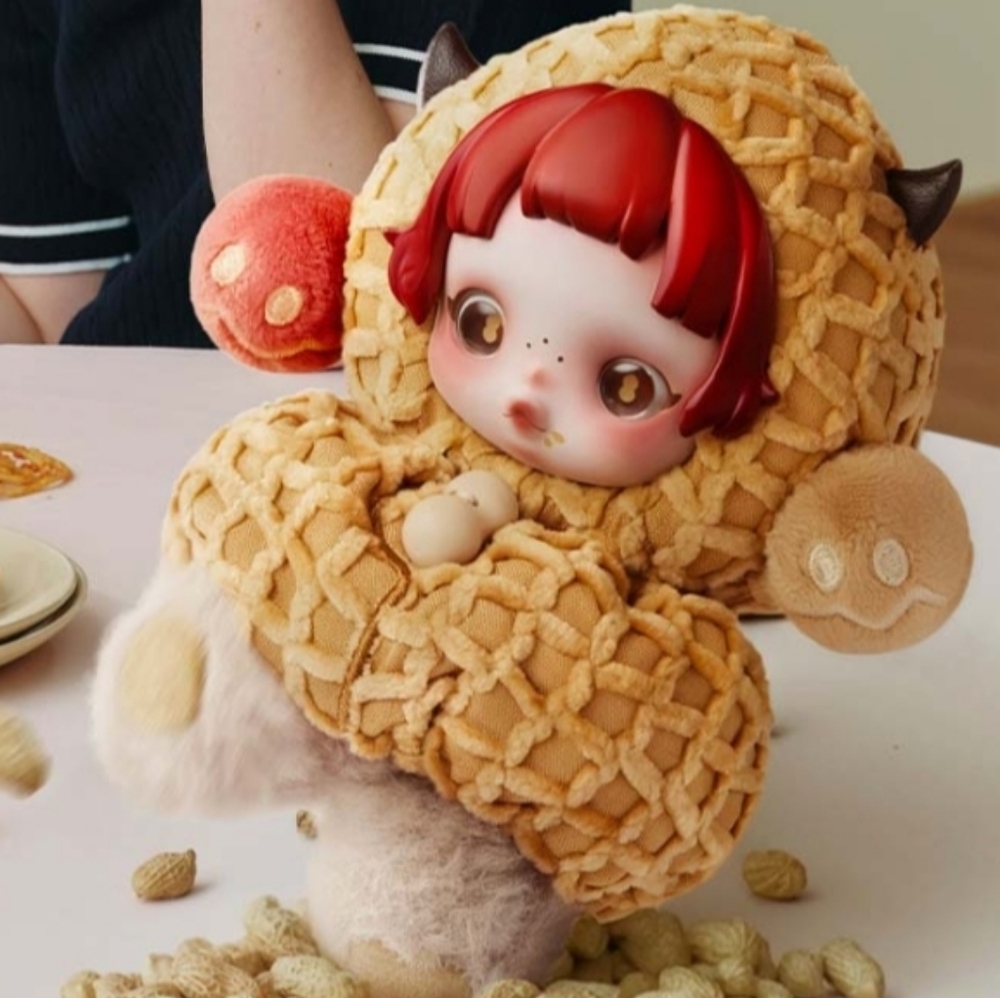 SKULLPANDA You Found Me! Series Plush NIB - Pranky Peanut